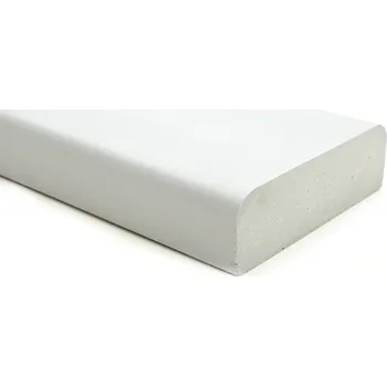 Plotovka Everwood Plastová fošna zaoblená 120x37mm Barva: Černá