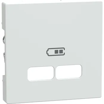 vypínač a zásuvka MEG4367-0319 Centr. deska pro USB nabíječky, polar, Schneider Electric