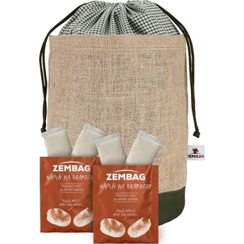 Sáček na potraviny ZEMBAG na 10 kg brambor, olivově zelený