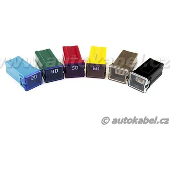 Autopojistky Pojistka JAPVAL MINI Female 14, 40A, zelená.