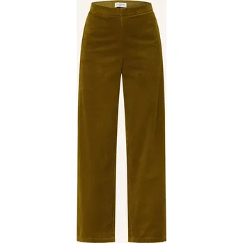 Dámské džíny Marc O'polo Dámské Manšestrové Kalhoty, olivová, 38