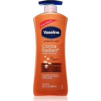 Tělový krém Vaseline Cocoa Radiant Body Lotion tělové mléko pro suchou pokožku 600 ml