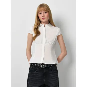 Dámské tričko Košile s krátkými rukávy - XL - House - bílý - 378GH-00X