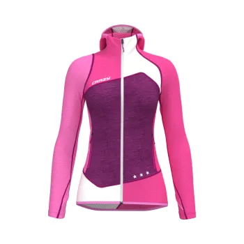 Dámská mikina Crazy Idea Pull Ionic Woman pop S; Růžová mikina + DÁREK DLE VÝBĚRU!