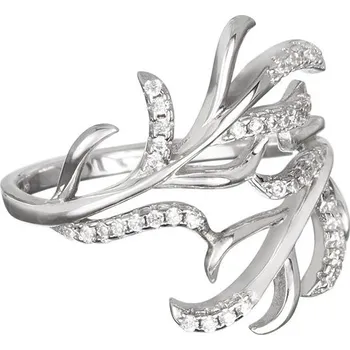 Prsten Preciosa Stříbrný prsten Joy s českým křišťálem a kubickou zirkonií Preciosa 5190 00 Velikost: D (průměr 19mm, CZ 60)