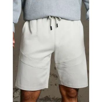 Sinsay - Kraťasy jogger - béžová - 301EU-02X - 301EU-02X-S