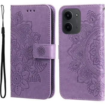 Pouzdro na tablet VSECHNONAMOBIL 121849 ART MANDALA Peněženkové pouzdro pro POCO C85 fialové