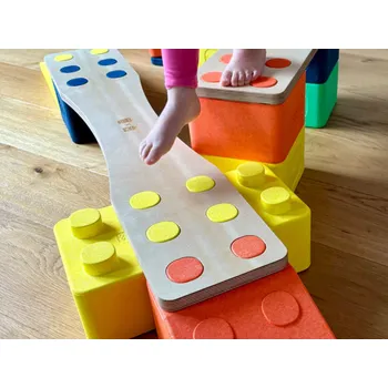 Dřevěná hračka Bygge Balanční multifunkční deska BYGGE "BAR"