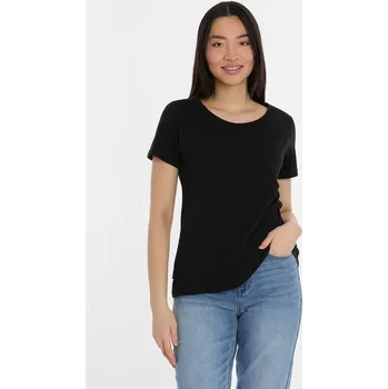 Dámské tričko RAGWEAR triko - Mintta Black (1010) velikost: XL