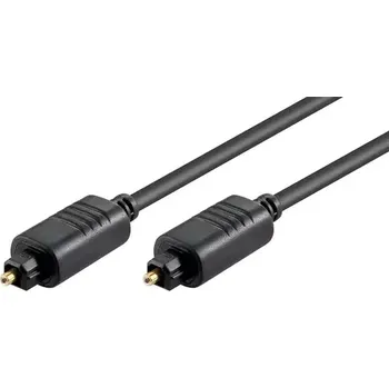 Síťový kabel MicroConnect Toslink optický kabel 2m černá (TT620BKAD)
