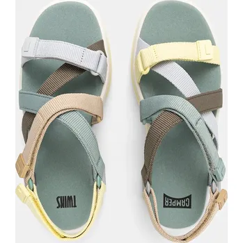 Dámské sandále Sandály Camper TWS dámské, tyrkysová barva, na platformě, K201729-003 K201729.003 66X, EUR 36