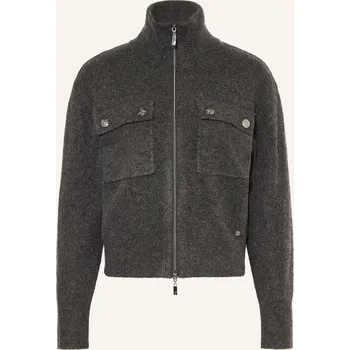 Dámský svetr Monari Dámský Pletený Kardigan, tmavě šedá, 36