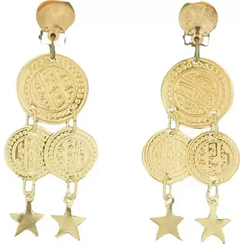 Karnevalová maska Náušnice ze zlatých mincí Varianta: 0 Nové