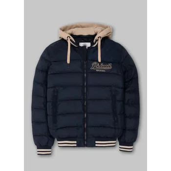 Pánská casual bunda PitBull West Coast Zimní Bunda PitBull West Coast Hidden tmavě modrá