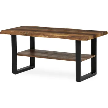 Konferenční stolek Vikio Stůl konferenční 120x60 staré dřevo noha kov AKS161OW