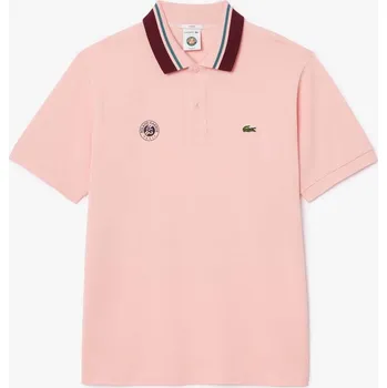 Pánské tričko Tričko Lacoste Pink 1172587 2XS