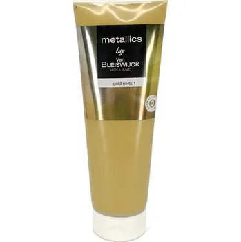 Vodová barva Van Bleiswijck - Metalická akrylová barva - 250 ml - ZLATÁ