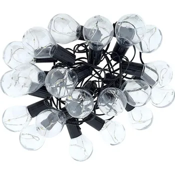 Venkovní osvětlení LED Venkovní dekorační řetěz 20xLED/0,075W/230V 5,8 m IP44 černá