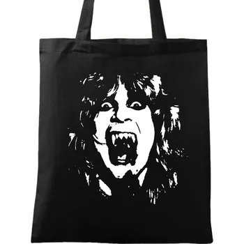 Bavlněná taška Upír Ozzy Osbourne (Barva: Černá)