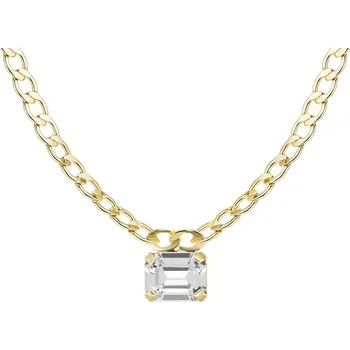 Šperk Preciosa Pozlacený bižuterní náhrdelník Preciosa Cascade s českým křišťálem 2534Y00