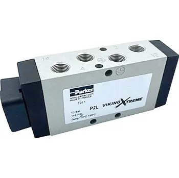 Ventil Pneumatický ventil G1/4", 3/2, elektricky/pružina, 10 bar Parker P2LBX312ESNXXX