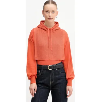 Čepice Kapuce United Colors of Benetton 6SCQDU01T oranžová 22X, vel. ONE SIZE