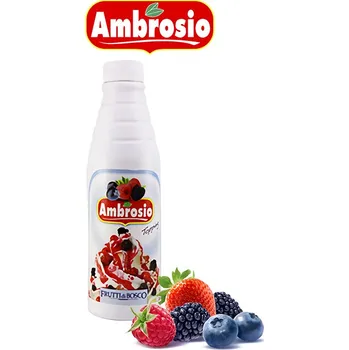 CZ distribuce Topping poleva lesní plody 1,1 kg/PE lahev