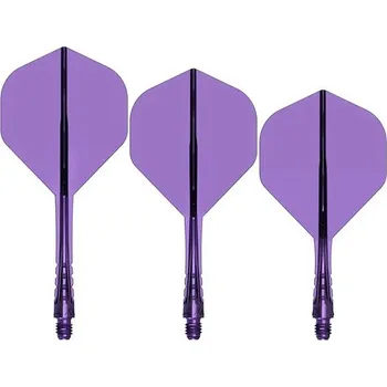 Příslušenství pro luk a kuši Letky Mission Force 90 VORTEX No2 Clear Purple Medium