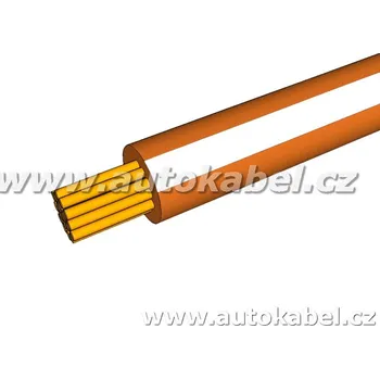 elektrický kabel Autovodič FLRY-B 0,50 mm² hnědý/bílý