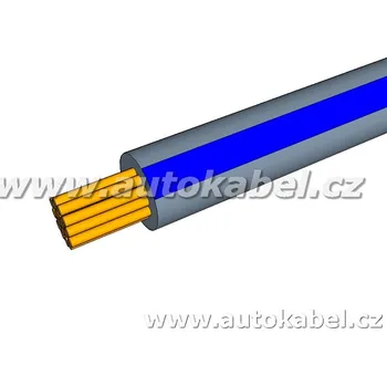 elektrický kabel Autovodič FLRY-B 1,0 mm² šedý / modrý