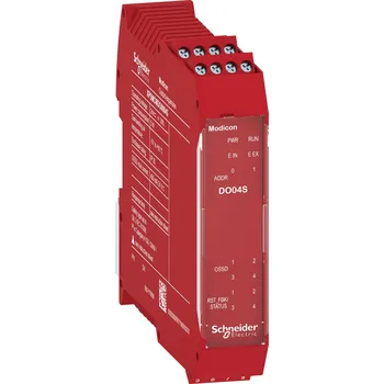 Elektrická zásuvka XPSMCMDO0004S Bezpečnostní rozšiřující modul, 4 kanály, Schneider Electric