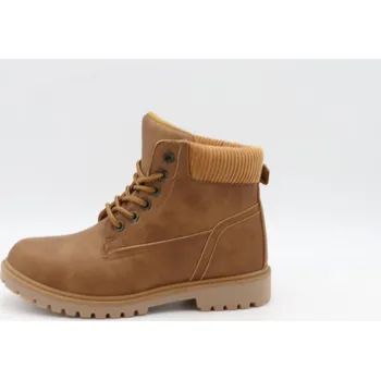 Dámské kozačky SAMLUX® Dámské farmářky hnědé 299A-2 Barva: DK Brown, Velikost: 37