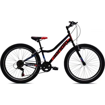 Dětské kolo Horské jízdní kolo Capriolo DIAVOLO 400 24"/13" černo-červený