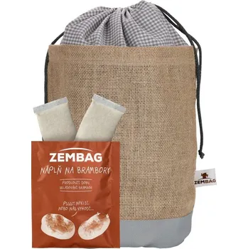 Sáček na potraviny ZEMBAG na 5 kg brambor, šedý