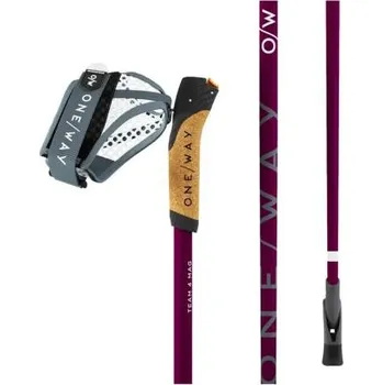 Trekingová hůl Oneway TEAM 4 MAG BLACKBERRY 2025 trekové hole 100 cm + DÁREK + Doprava ZDARMA