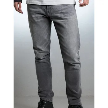 Pánské džíny Sinsay - Slim fit džíny s efektem praní - šedá - 446FB-90J - 446FB-90J-36