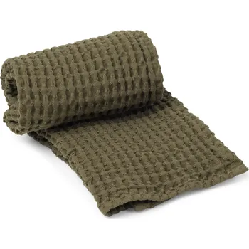 Ferm Living Ručník z organické bavlny Olive 50 × 100&nbsp;cm