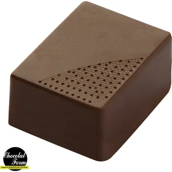 Forma na pečení CHOCOLATE WORLD FORMA NA PRALINKY - OBDÉLNÍK S TEXTUROU 24ks