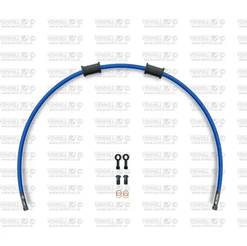Hadice zadní brzdy Venhill POWERHOSEPLUS KAW-10009RB-SB (1 hadice v sadě) modré hadice, černé koncovky