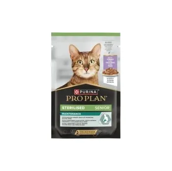 Krmivo pro kočku Kapsička PRO PLAN STERILISED SENIOR 7+ Krůta 85g