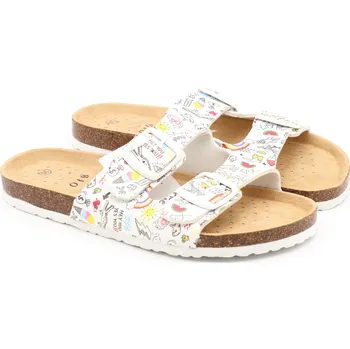 Chlapecké pantofle SAMLUX® Dětské korkové pantofle 9013 s hravými motivy Velikost: 36