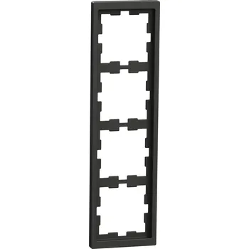 MEG4040-6534 Rámeček D-Life 4násobný Antracit, Schneider Electric