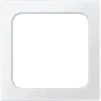 vypínač a zásuvka 397819 Centr. deska svět. sign., polar mat, Schneider Electric