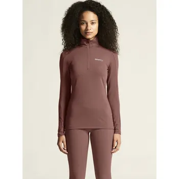 Dámská mikina Dámský polorolák CRAFT CORE Gain, rose-brown XXL