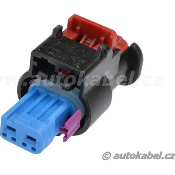 Elektrický konektor Těleso konektoru TE HPF 2F, modré