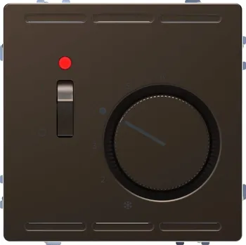 Termostat MEG5760-6052 Termostat, Sys-D, 230V, spínač, mocca, Schneider Electric