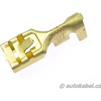 Dutinka Faston 6,3 do 2,5mm² s jazýčkem