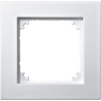 486119 Rámeček M-Plan 1násobný, polar matný, Schneider Electric
