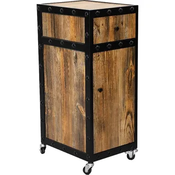 Barber vozík RUSTIC GATH Salon trolley