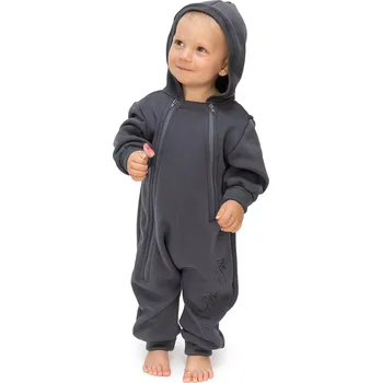 Kojenecká kombinéza ESITO | Teplákový overal rostoucí Warmkeeper Grey - šedá / 80 - 86